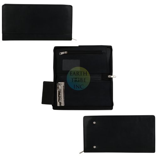 Black Premium Cheque Book Cover