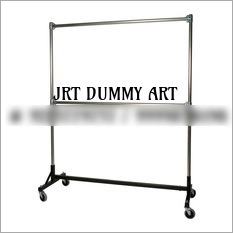 Black H-Type Garments Stand