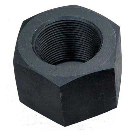 Heavy Hex Nut - Stainless Steel, 1-50 Grams | Black Coated Finish, High Tensile Strength, Corrosion Resistance