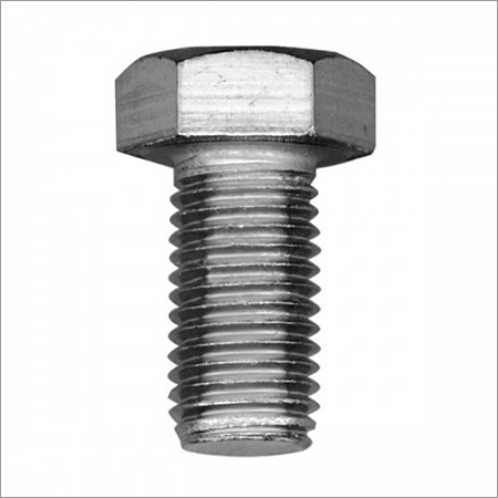 Metric Hex Cap Screw Bolt - Color: Silver