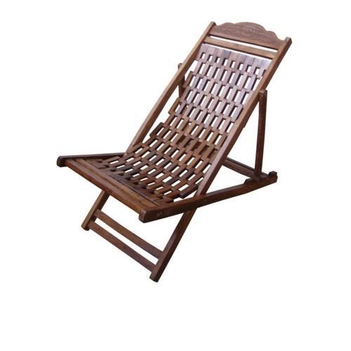 Desi Karigar Wooden Foldable Garden Chair