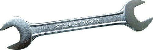 Double Ended Open Jaw Spanner - Chrome Vanadium Steel, 21x23 mm Size, Matte Finish | Durable Tool for Versatile Use