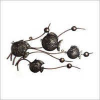 Wrought Iron Wall Decor Fish - 13x24 Inches, Silver | Elegant Design, Durable, Stylish