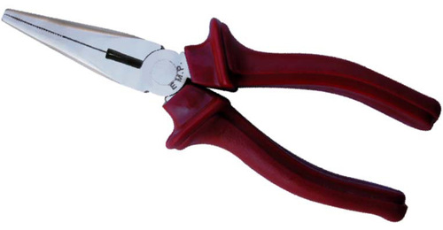 Long Nose Plier - Insulated, Rust-Proof, 6.5 x 3 mm | Lightweight, High Visibility, Smooth Grip for Comfort & Reduced Hand Fatigue
