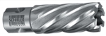 HSS Core Drill - High Speed Steel 15.0mm Diameter, 35.0mm Depth of Cut | CBN-Ground, For Magnetic Drill Machines, Drilling Steel and Non-Ferrous Metal