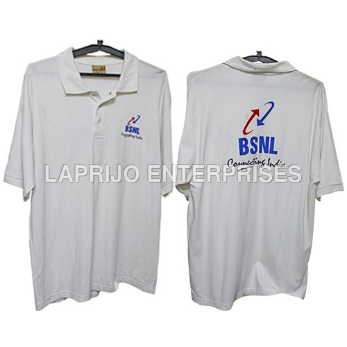 Printed Collar T-Shirt