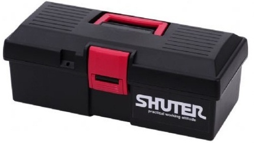 Tool Box - ABS/PP, 380x143x178 mm, 5L Capacity, 20 Kg Load Capacity, Steel Fasteners, Inner Tray