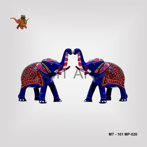 Metal Meenakari Elephant Dimension(L*W*H): 3"