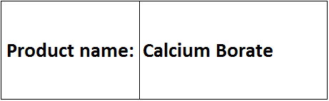 Calcium Borate