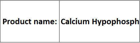Calcium Hypophosphite