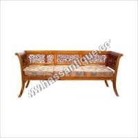 Antique Wooden Hand Carved Sofa Set