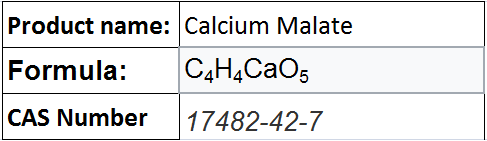Calcium Malate