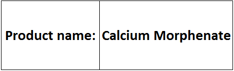 Calcium Morphenate
