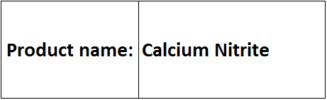 Calcium Nitrite