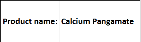 Calcium Pangamate - Powder Form, 99% Purity, Bottled | Mineral Supplement, Energy Booster, Metabolism Support