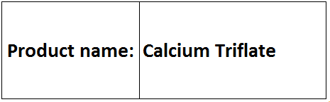 triflate Compounds
