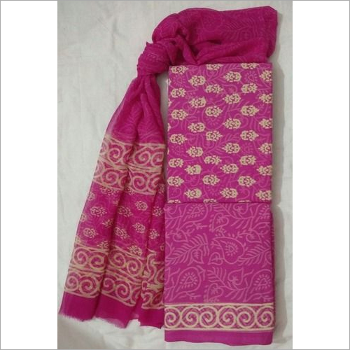 Printed Cotton Suit
