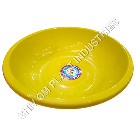 Yellow Gamla - Plastic Vergine, 16" Diameter, Yellow Color | Durable, Lightweight, Stress-Crack Resistant, Easy to Clean, Abrasion Resistant