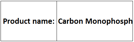 Carbon Monophosphide