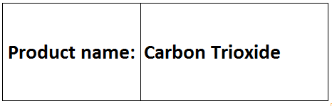 Carbon Trioxide