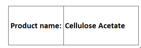 Cellulose Acetate