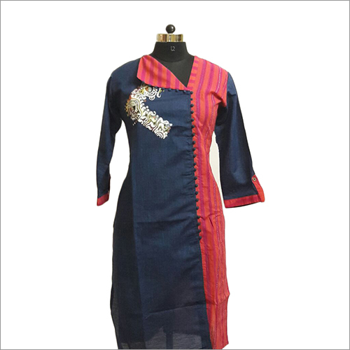 Hand Painted Cotton Kurti