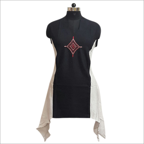 Hand Stitched Short Kurti