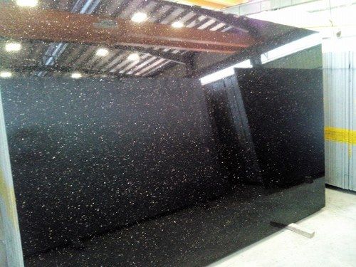 Golden Galaxy Granite Application: Countertops