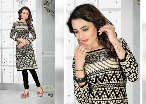 Black Cotton Kurti Manufacturer