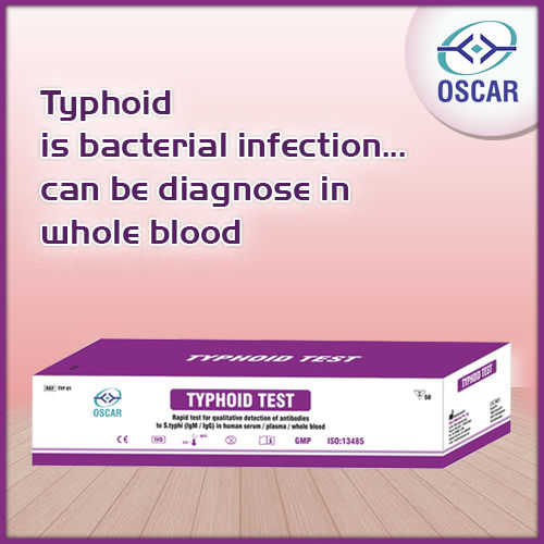 Plastic Typhoid Antibody Test Kit