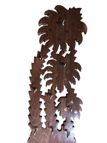 Desi Karigar Handmade Wooden Key Hanger Holder Wall DACcor