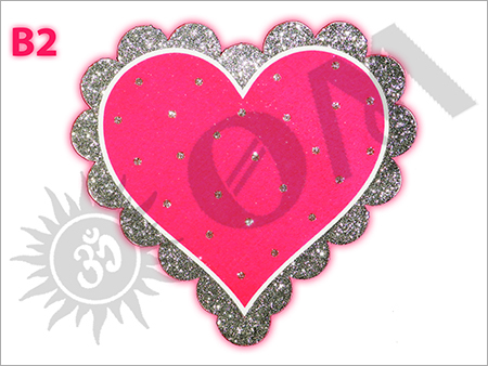 Non-Toxic Handmade Painted Decorative Items - Color: Antique Gold With Blue Accents