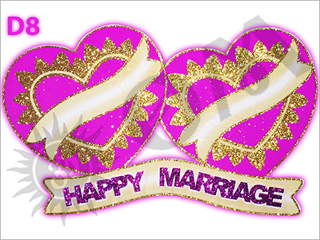 Wedding Thermocol Decorative Items