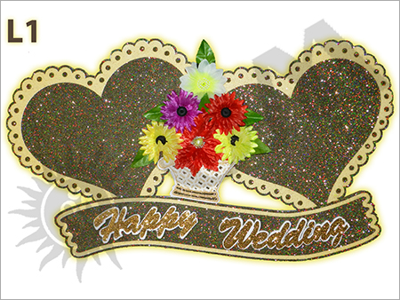 Multicolor Wedding Outdoor Decorative Items