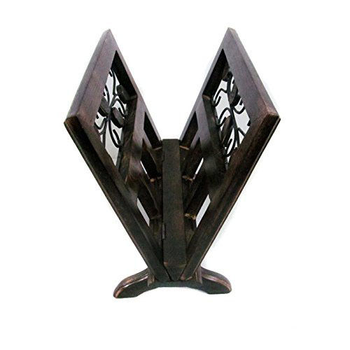 Desi Karigar Wrought Iron Magazine Holder (Handcrafted)