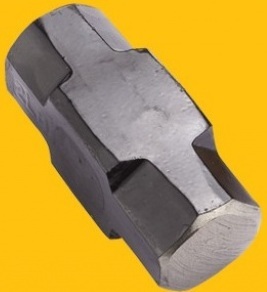 Sledge Hammer - Drop Forged Carbon Steel, Hardened and Tempered Heads, Powder Coated Finish