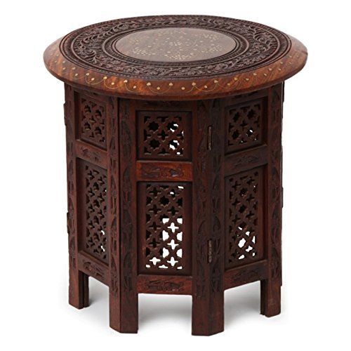 Desi Karigar Sheesham Wooden Foldable Table