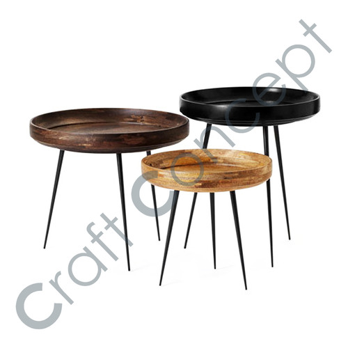 Set Of 3 Side Table No Assembly Required