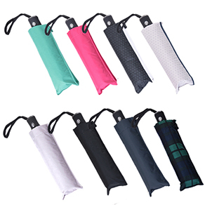 Three Fold Auto Umbrella - Nylon 22 inches | Lightweight Tear Resistant Easy to Carry Stylish Prints Durable Handle All-Season Use