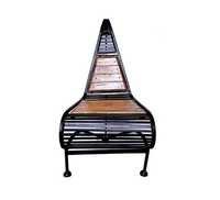 Desi Karigar Wrought Iron Chair In Classic Design