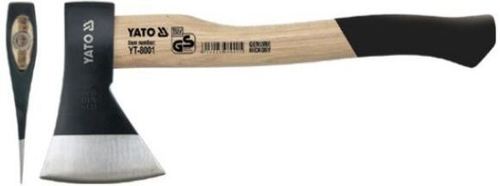 Axe - Hickory Shaft, Timber Wedge, Steel Ring | Forged Carbon Steel Head Hardened and Tempered