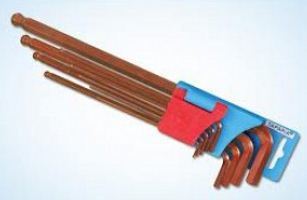 Torx Key Set - High Grade Alloy Steel, T-5 to T-50 Sizes | Accurately Hardened 55-60 HRC, High Torque & Wear Resistance