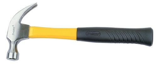 Heavy Duty Curved-Claw Hammer Handle Material: Fiberglass