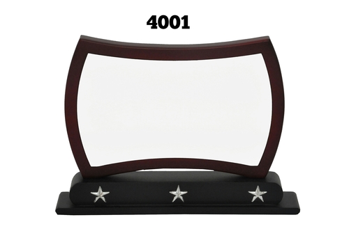 wooden trophy