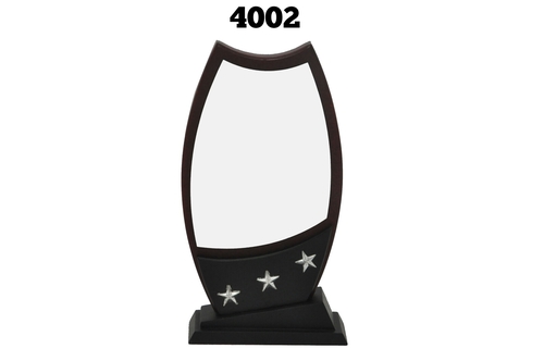 wooden trophy