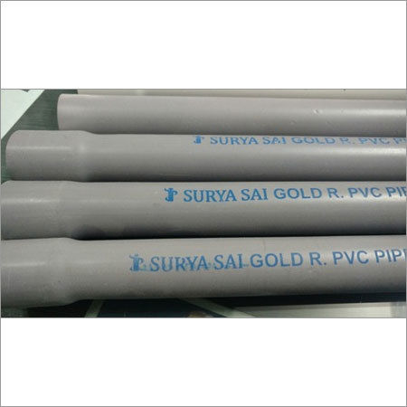 Grey Recycle Pvc Electrical Conduit Pipe