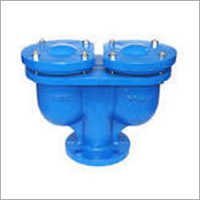 Cast Iron Air Valve - Flanged Connection, 150 Psi Operation, 180°f Temperature, Blue Color