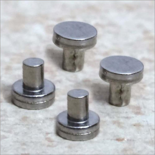 Electrical Tungsten Contact Rivets - Color: Sliver