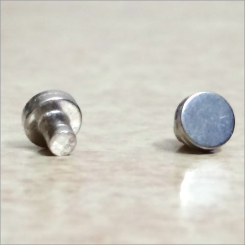 Flat Tungsten contact rivets