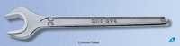 Chrome Plated Burnished Finish Single Open End Spanner
